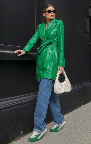 Green Liza coat