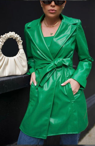 Green Liza coat